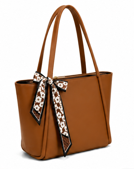 LuxeBloom Tote Bag B/S