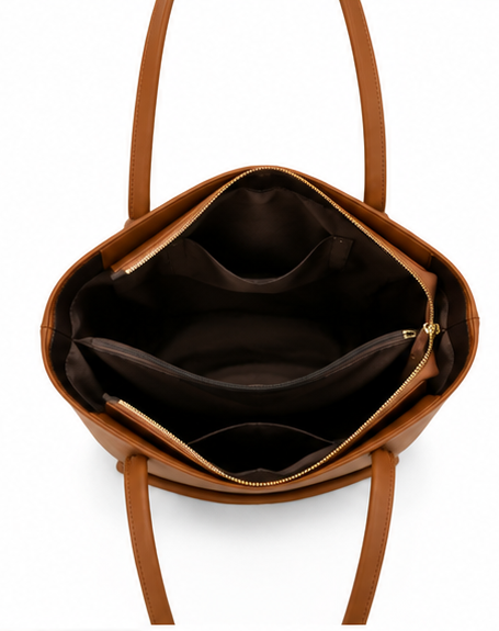 LuxeBloom Tote Bag B/S