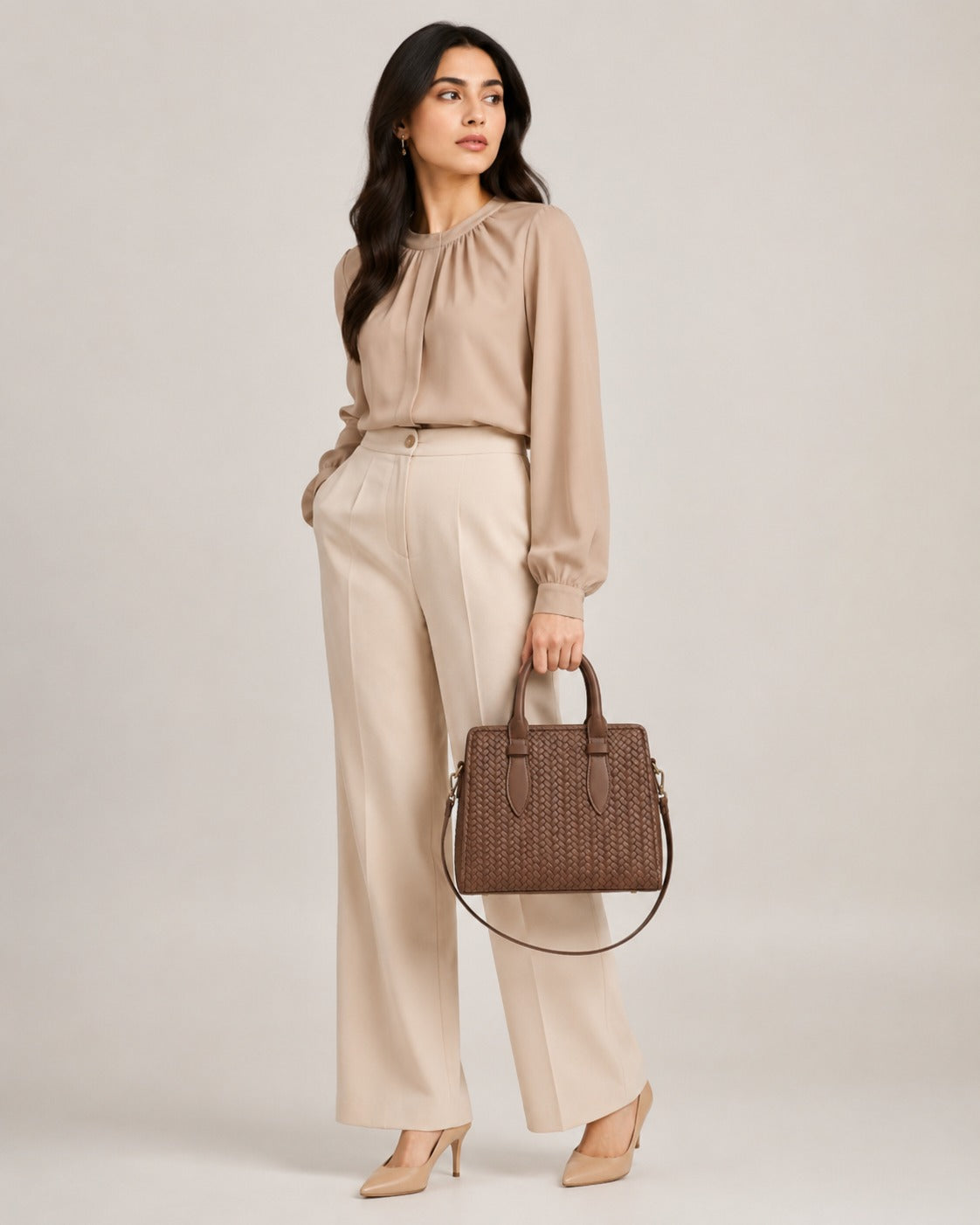 Classic Woven Handbag B/S 383